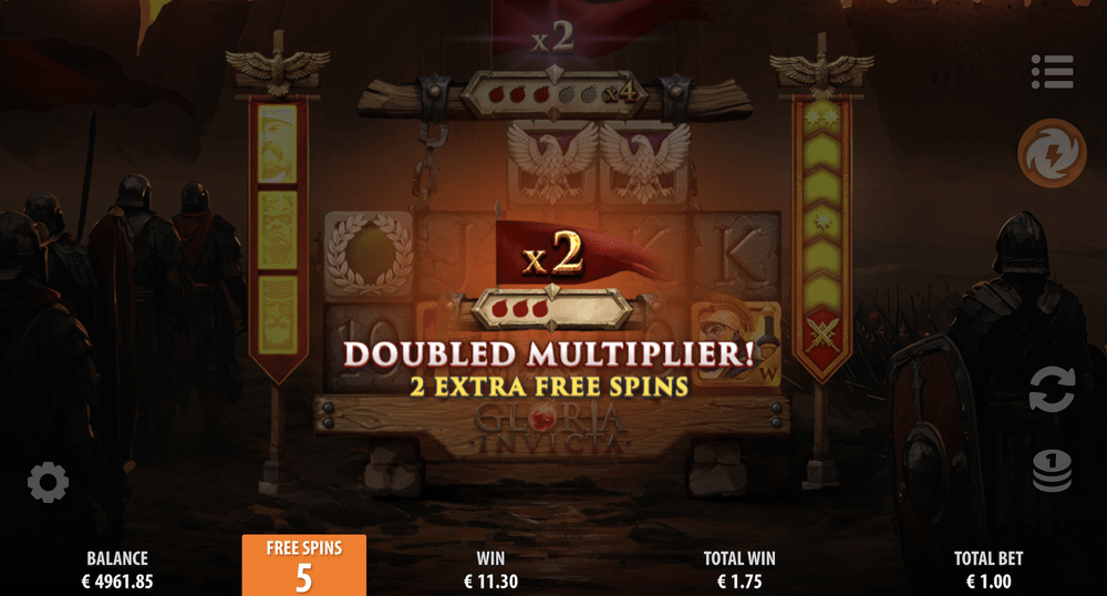 Gloria Invicta Slot - 2 - BitStarz Casino