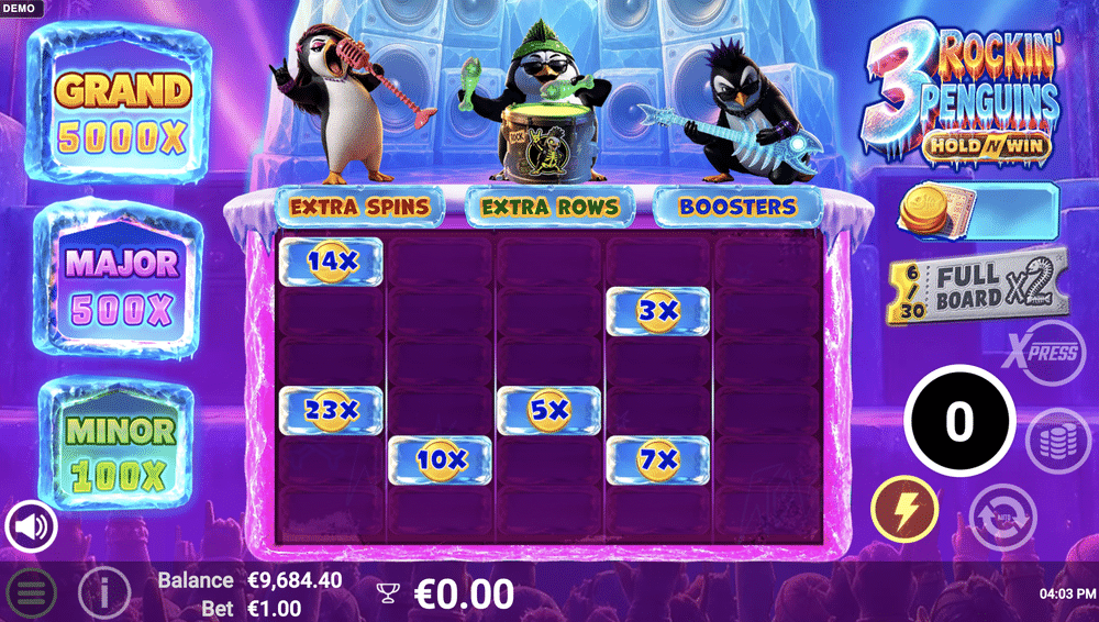 3 Rockin' Penguins Slot - 3 - BitStarz Casino