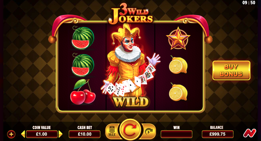 3 Wild Jokers Slot - 1 - BitStarz Casino