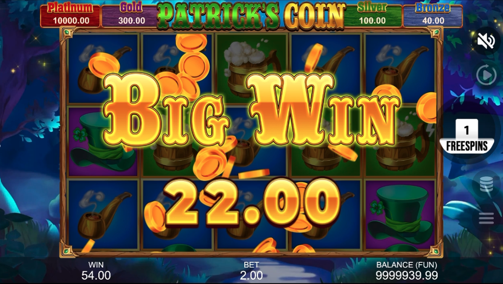 Patrick's Coin Hold The Spin Slot - 2 - BitStarz Casino