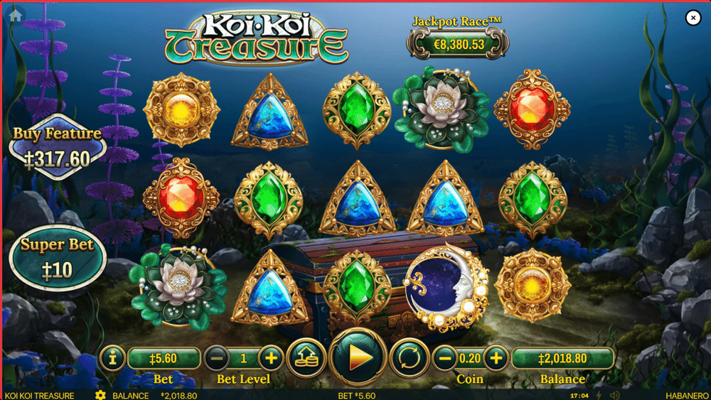 Koi Koi Treasure Slot - 1 - BitStarz Casino
