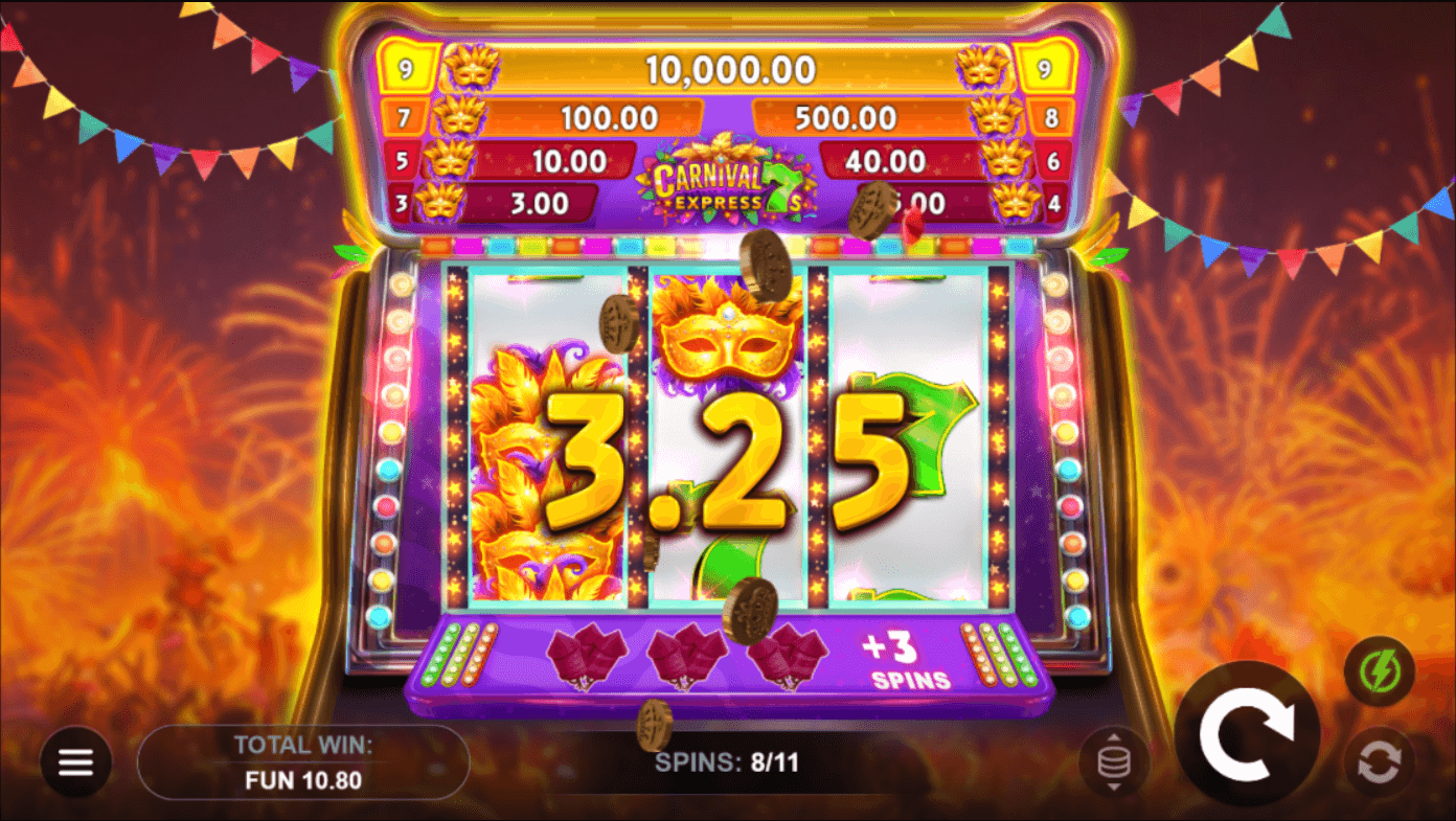 Carnival Express 7s Slot - 3 - BitStarz Casino