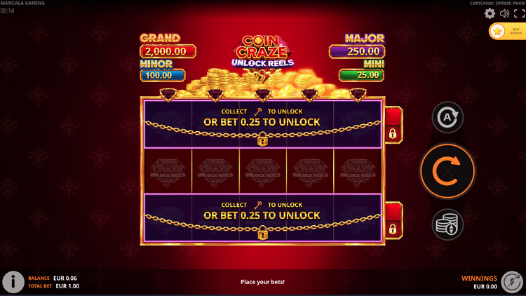 Coin Craze: Unlock Reels Slot - 1 - BitStarz Casino