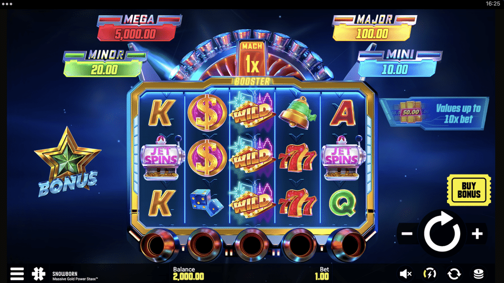 Massive Gold Power Staxx Slot - 1 - BitStarz Casino