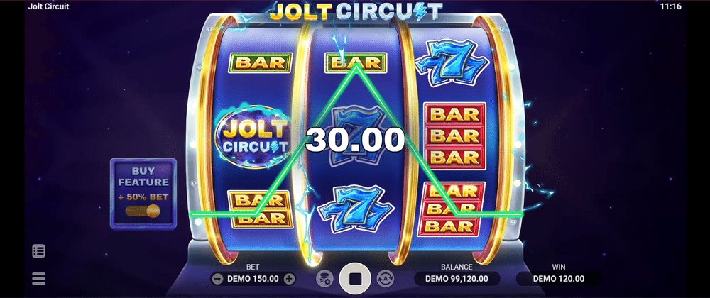 Jolt Circuit Slot - 1 - BitStarz Casino