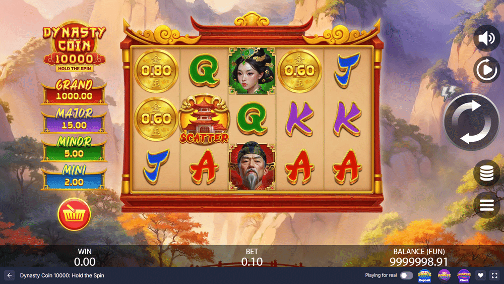 Dynasty Coin 10000: Hold the Spin Slot - 1 - BitStarz Casino
