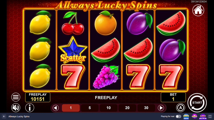 Allways Lucky Spins Slot - 1 - BitStarz Casino