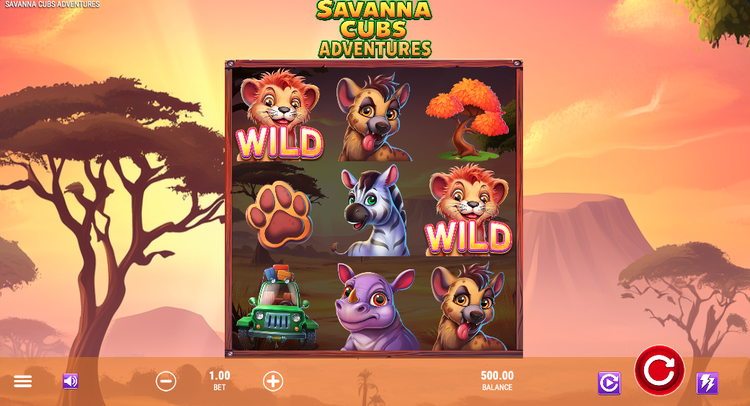 Savanna Cubs Adventures Slot - 1 - BitStarz Casino