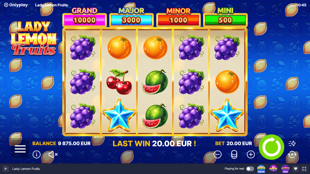 Lady Lemon Fruits Slot - 1 - BitStarz Casino