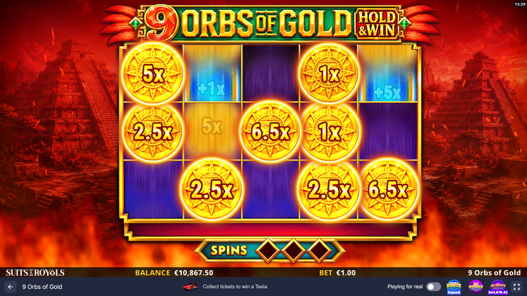 9 Orbs of Gold Slot - 3 - BitStarz Casino