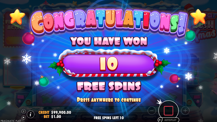 Sugar Rush Xmas Slot - 2 - BitStarz Casino