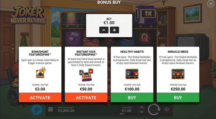 Joker Never Retires Slot - 3 - BitStarz Casino