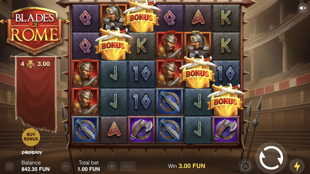 Blades of Rome Slot - 1 - BitStarz Casino