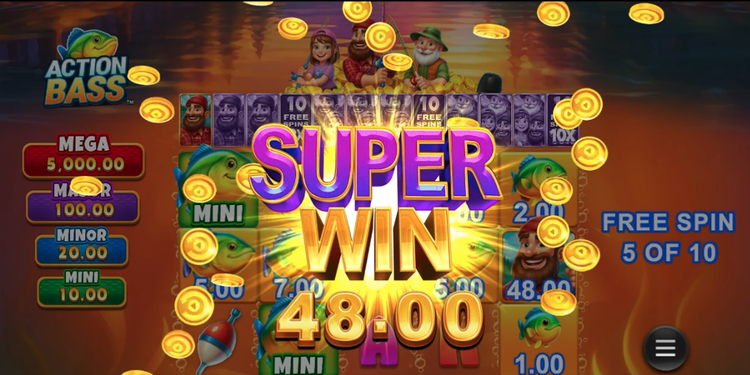Action Bass Slot - 2 - BitStarz Casino