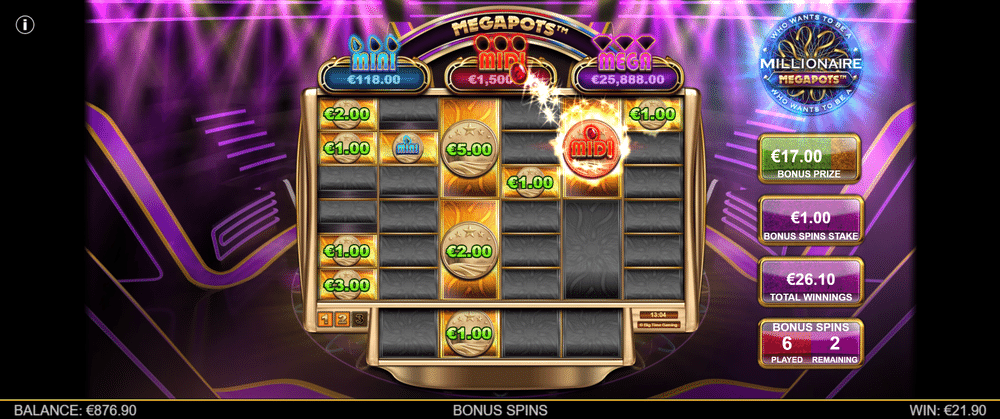 Millionaire Megapots Slot - 3 - BitStarz Casino
