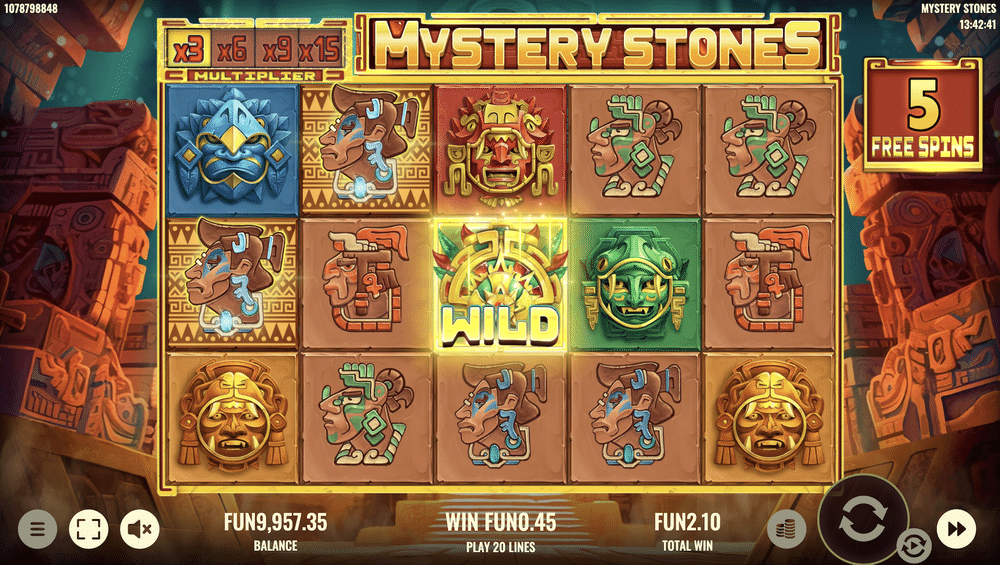 Mystery Stones Slot - 2 - BitStarz Casino
