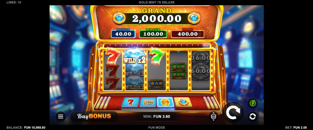 Gold Mint 7s Deluxe Slot - 1 - BitStarz Casino
