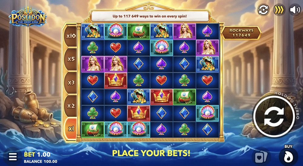 Poseidon the Deep King Slot - 1 - BitStarz Casino
