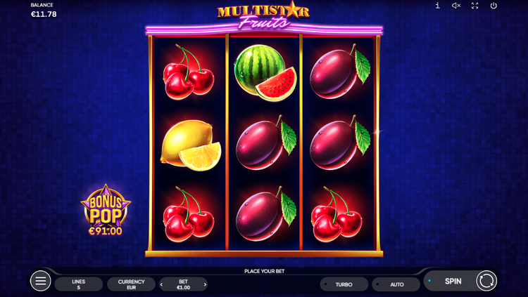 Multistar Fruits Slot - 1 - BitStarz Casino