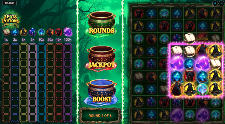 3 Pots of Potions Instant Blitz - 2 - BitStarz Casino