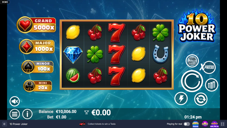 10 Power Joker Slot - 1 - BitStarz Casino