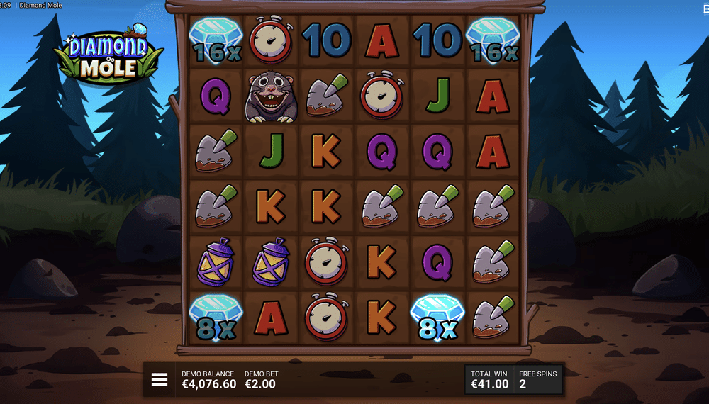 Diamond Mole Slot - 2 - BitStarz Casino