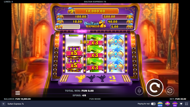 Sultan Express 7s Slot - 2 - BitStarz Casino