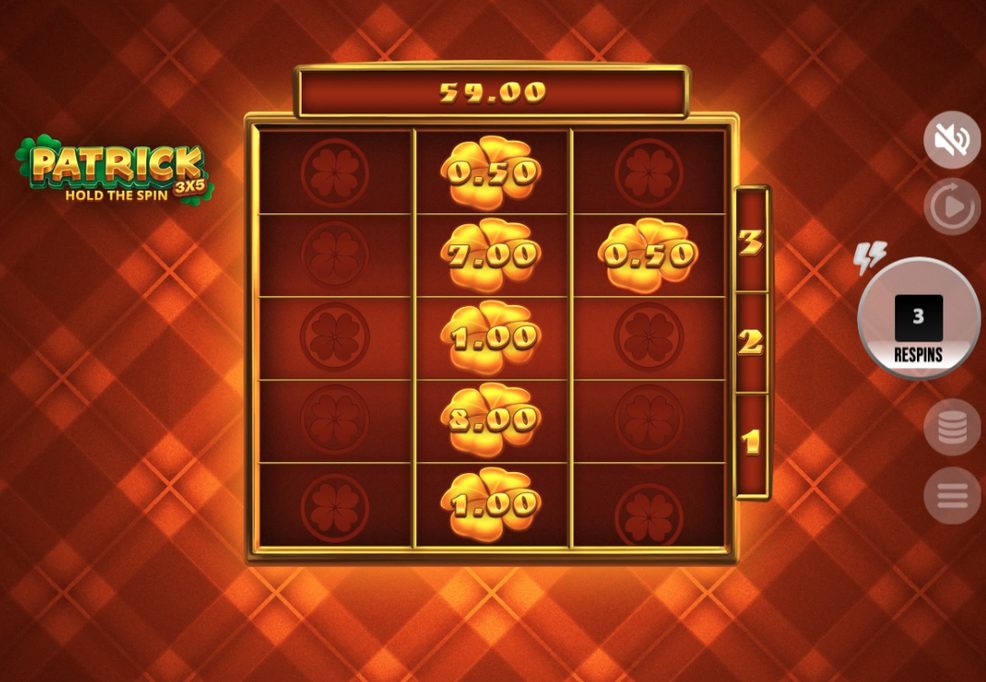 3x5 Patrick: Hold the Spin Slot - 2 - BitStarz Casino