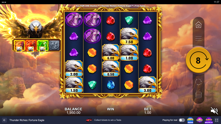 Thunder Riches: Fortune Eagle Slot - 2 - BitStarz Casino