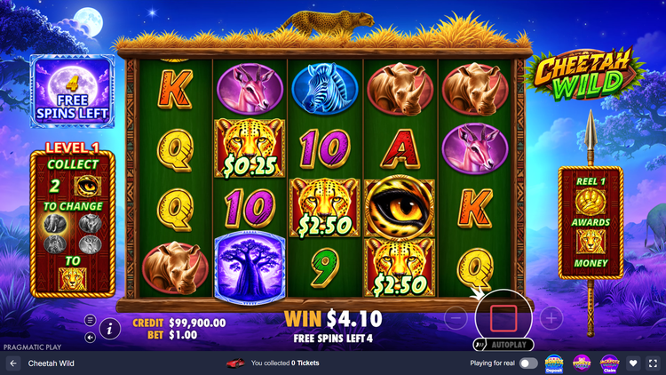 Cheetah Wild Slot - 2 - BitStarz Casino