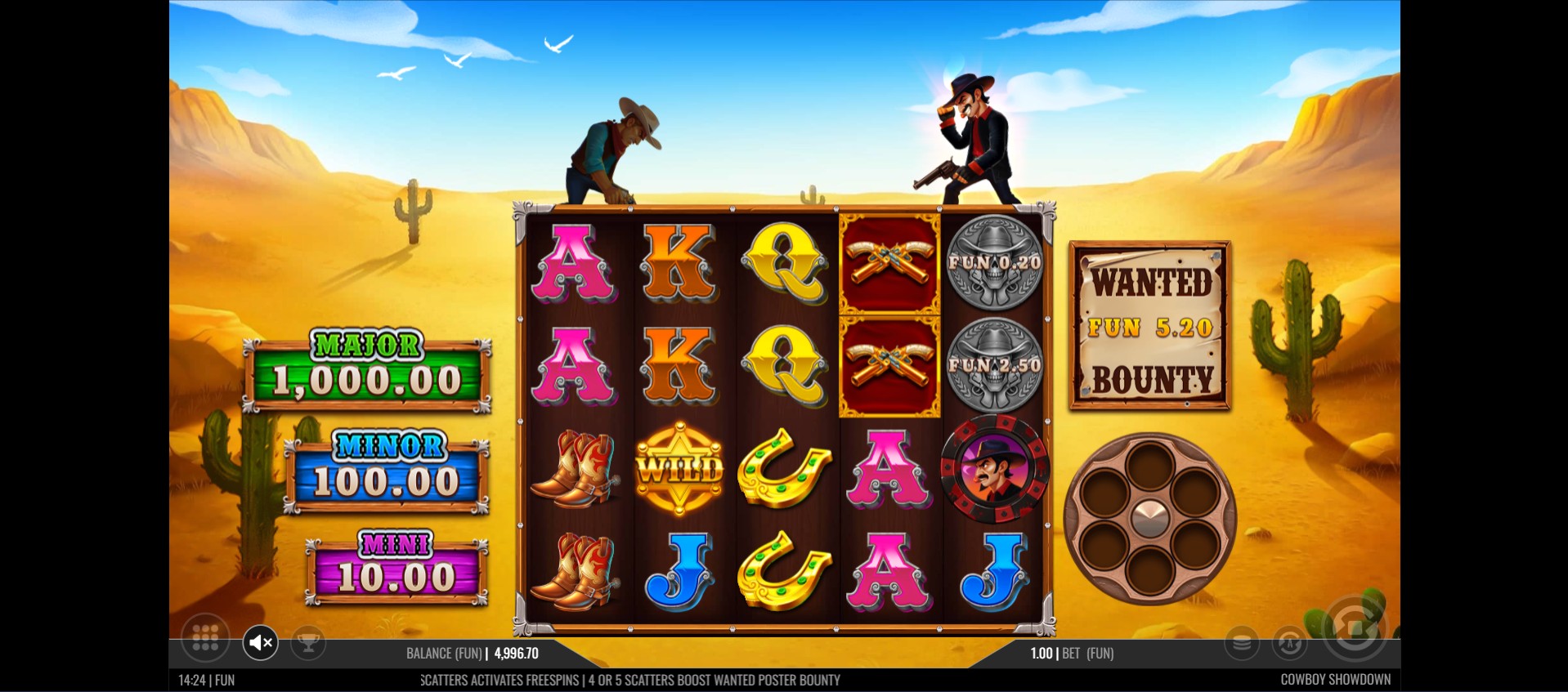 Cowboy Showdown Slot - 2 - BitStarz Casino