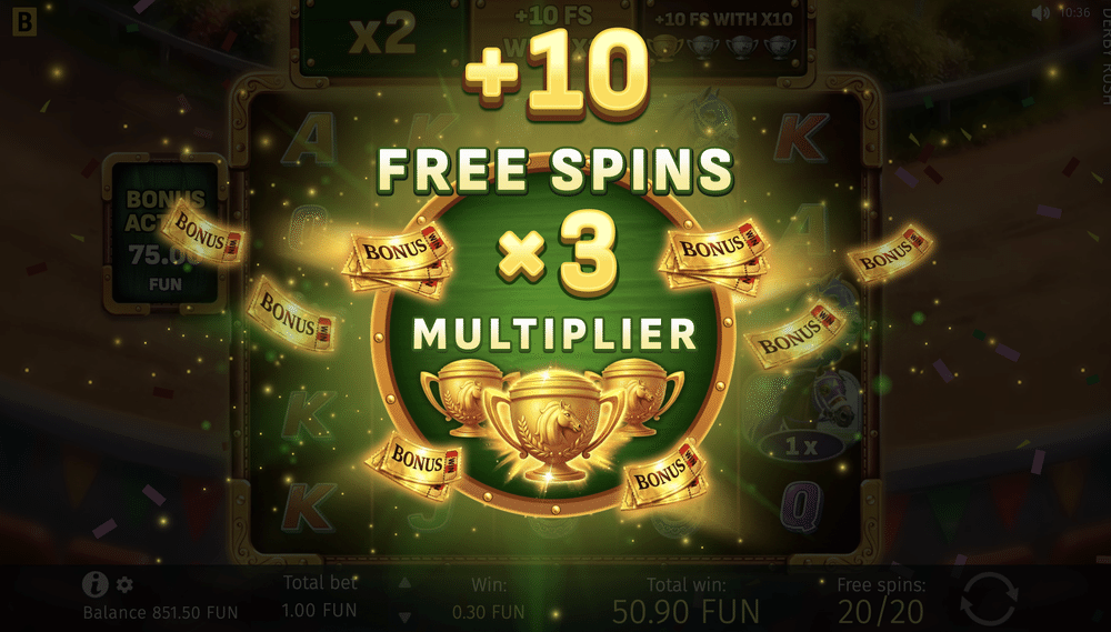 Derby Rush Slot - 2 - BitStarz Casino