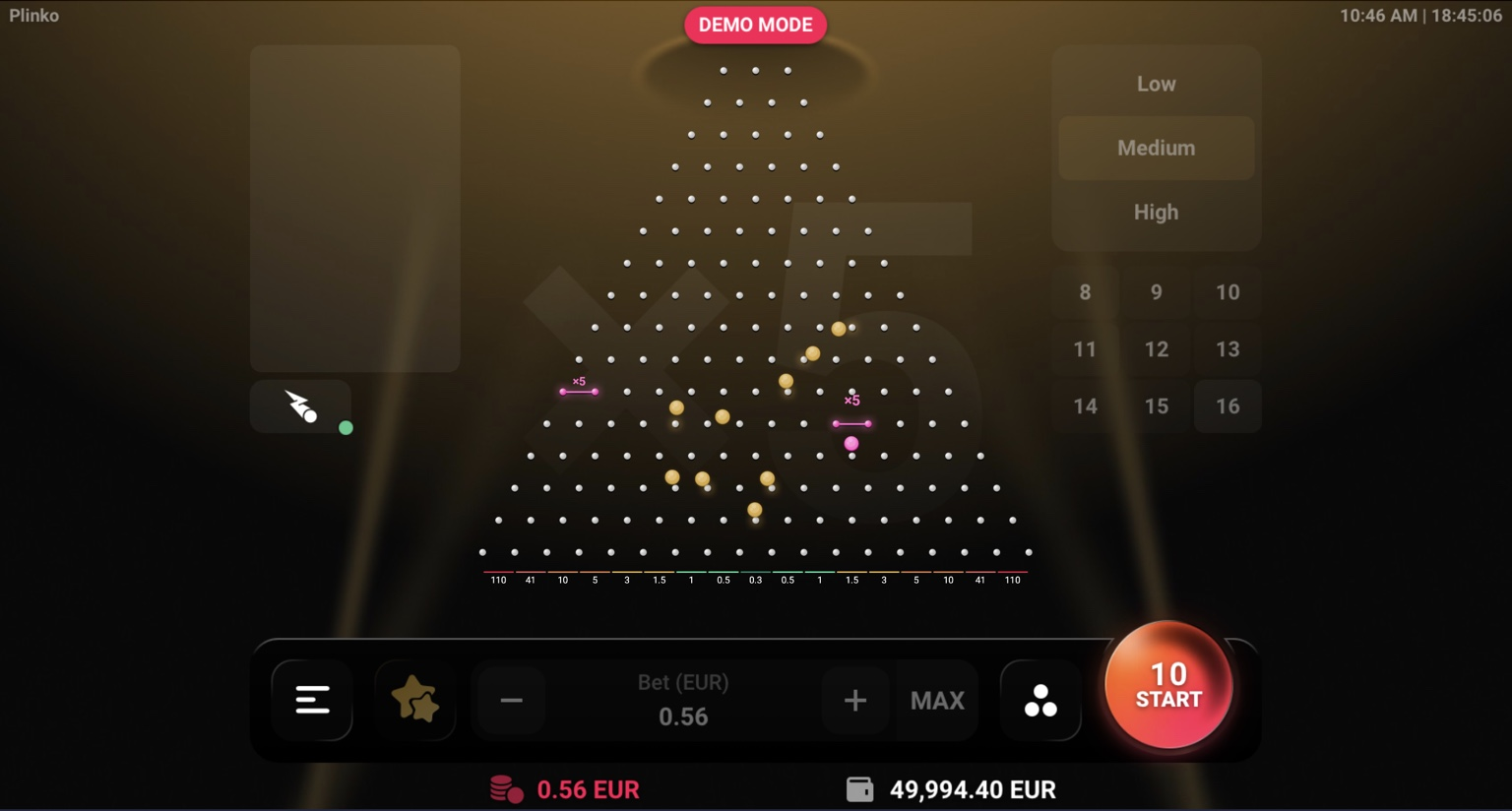 Plinko Slot - 2 - BitStarz Casino