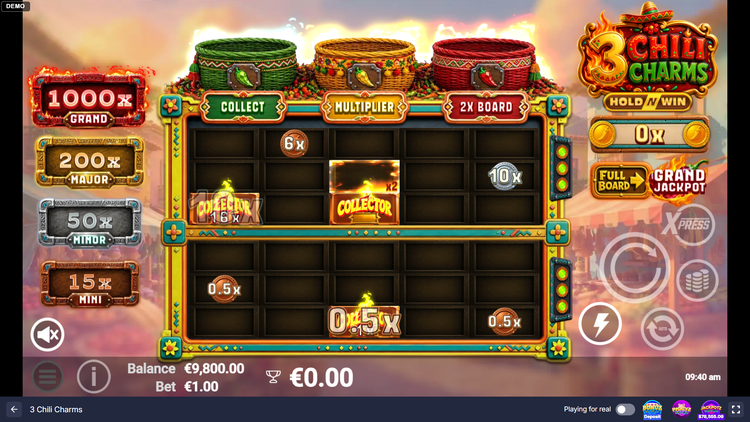 3 Chili Charms Slot - 2 - BitStarz Casino