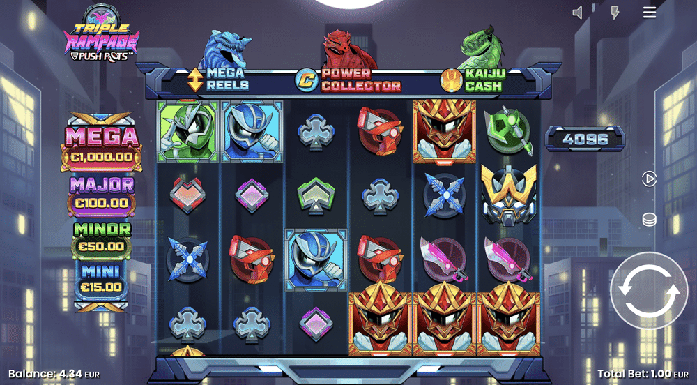 Triple Rampage Slot - 1 - BitStarz Casino