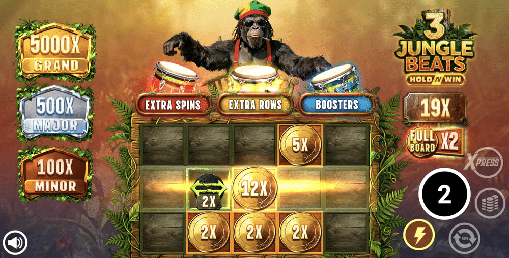 3 Jungle Beats Slot - 1 - BitStarz Casino