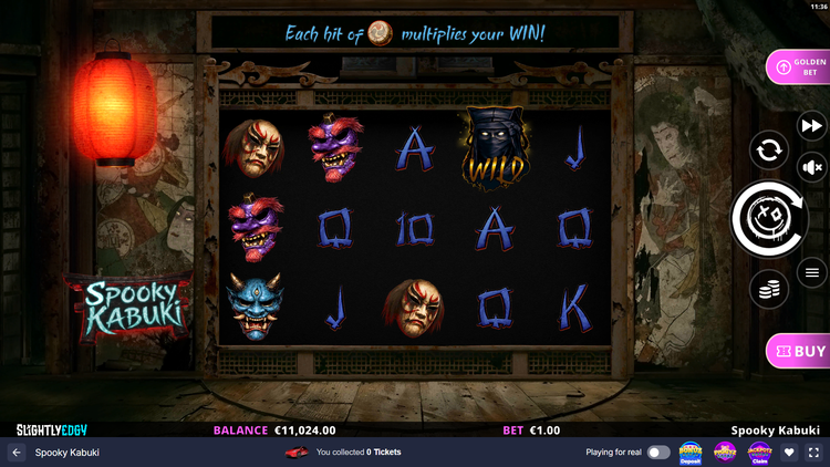 Spooky Kabuki Slot - 1 - BitStarz Casino