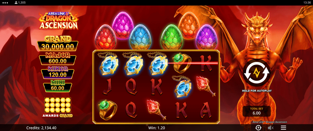 Area Link Dragon Ascension Slot - 1 - BitStarz Casino