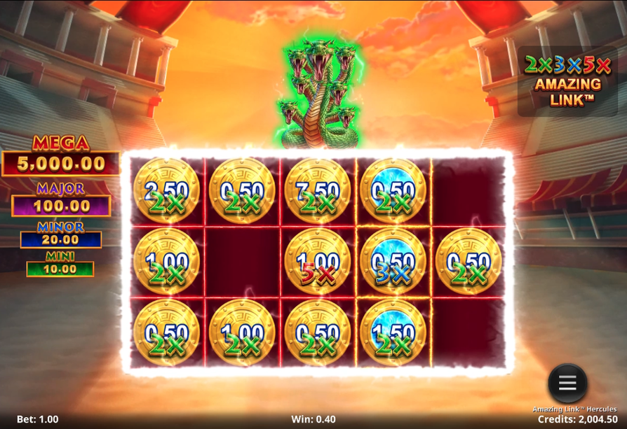 Amazing Link Hercules Slot - 3 - BitStarz Casino