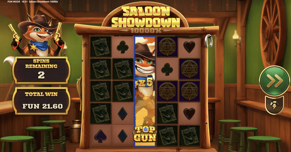 Saloon Showdown 10,000x Slot - 2 - BitStarz Casino