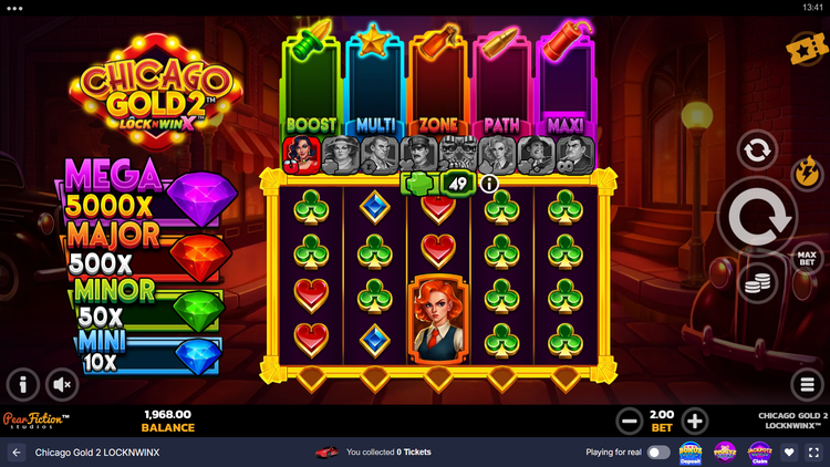Chicago Gold 2 LOCKNWINX Slot - 1 - BitStarz Casino