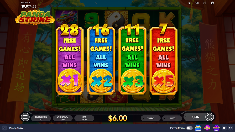 Panda Strike Slot - 2 - BitStarz Casino