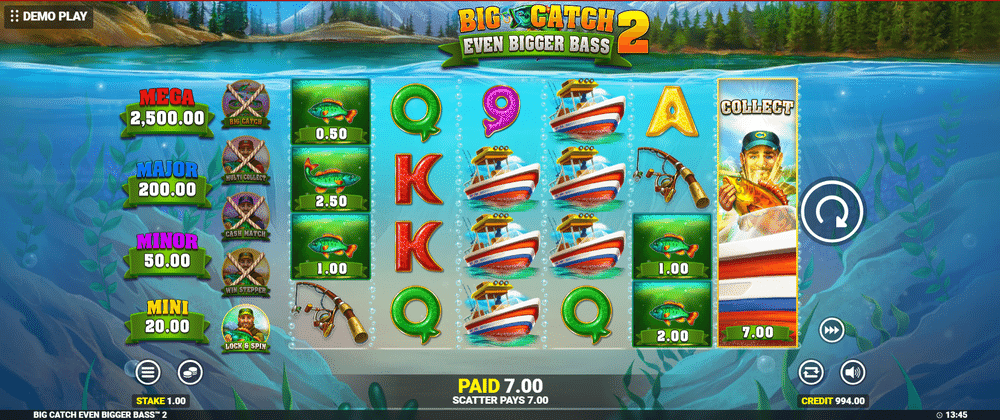 Big Catch Even Bigger Bass 2 Slot - 2 - BitStarz Casino