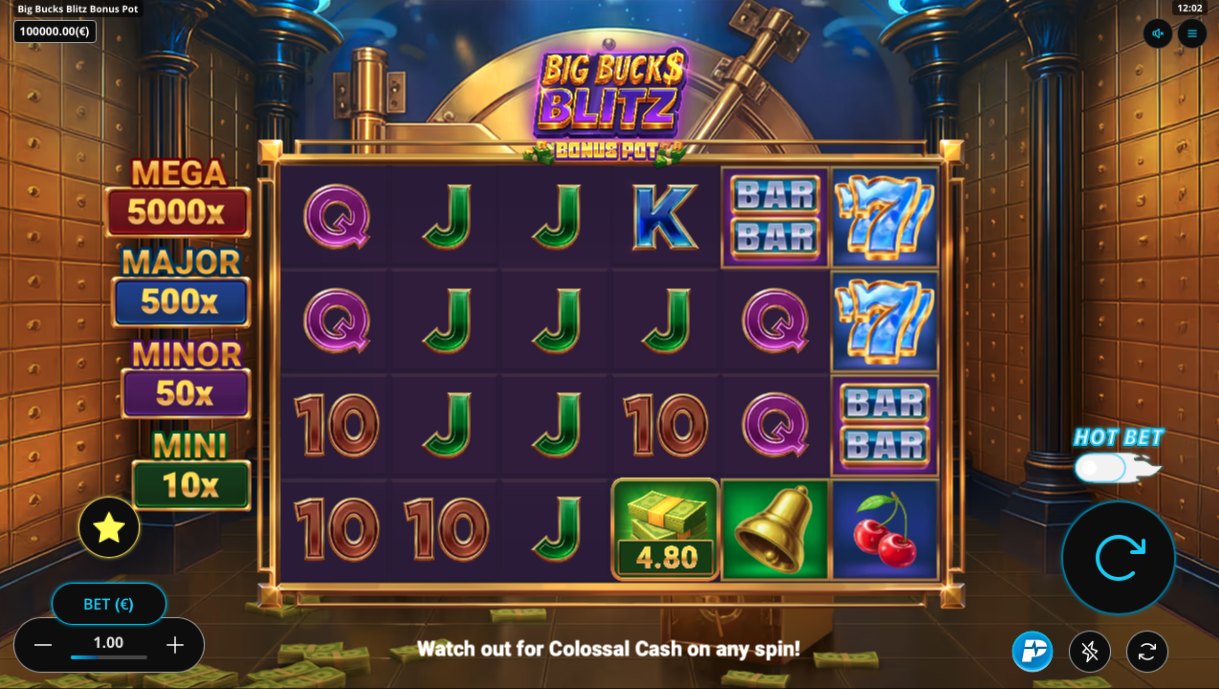 Big Bucks Blitz Bonus Pot Slot - 1 - BitStarz Casino