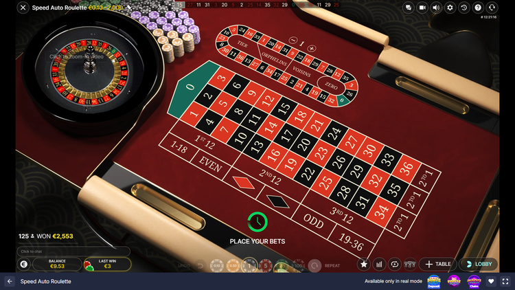 Speed Auto Roulette - 2 - BitStarz Casino