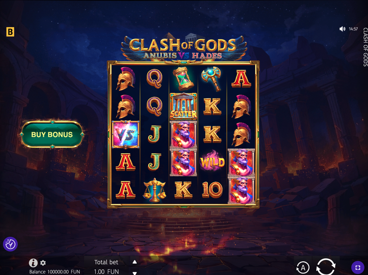 Clash of Gods: Anubis vs Hades Slot - 1 - BitStarz Casino