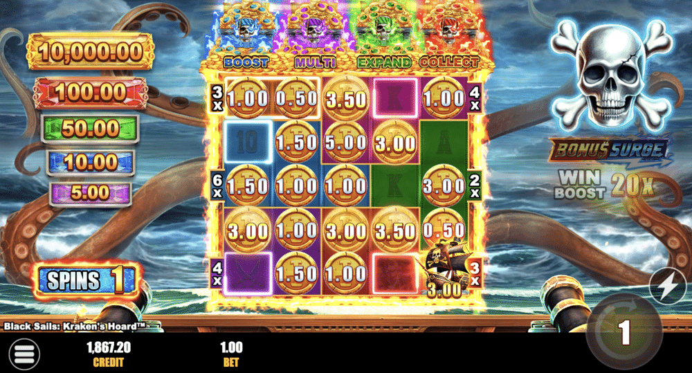 Black Sails: Kraken’s Hoard Slot - 3 - BitStarz Casino