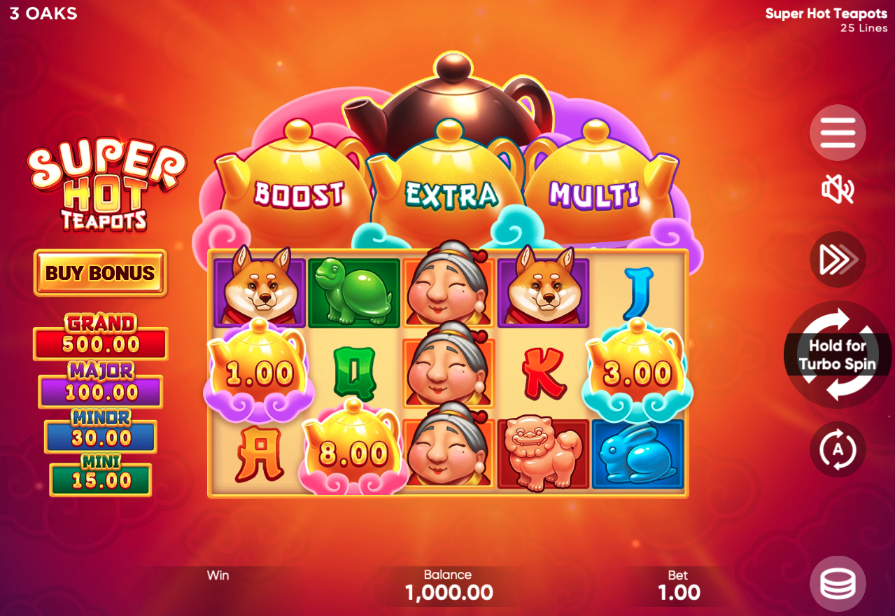 Super Hot Teapots Slot - 1 - BitStarz Casino