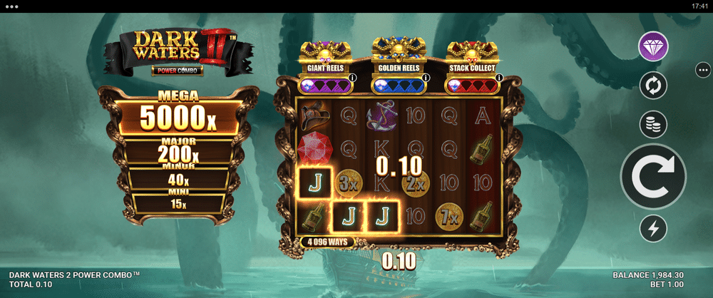 Dark Waters 2 Power Combo Slot - 1 - BitStarz Casino