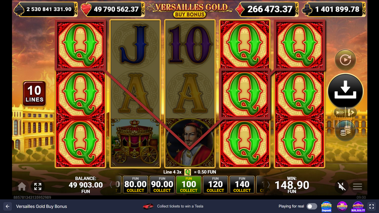 Versailles Gold Buy Bonus Slot - 3 - BitStarz Casino